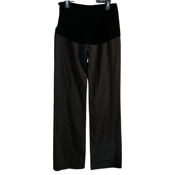 Valentino Straight Leg Black Dress Pants Womens Size 10 - Picture 2 of 5